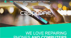Desktop Screenshot of casphone.com.au